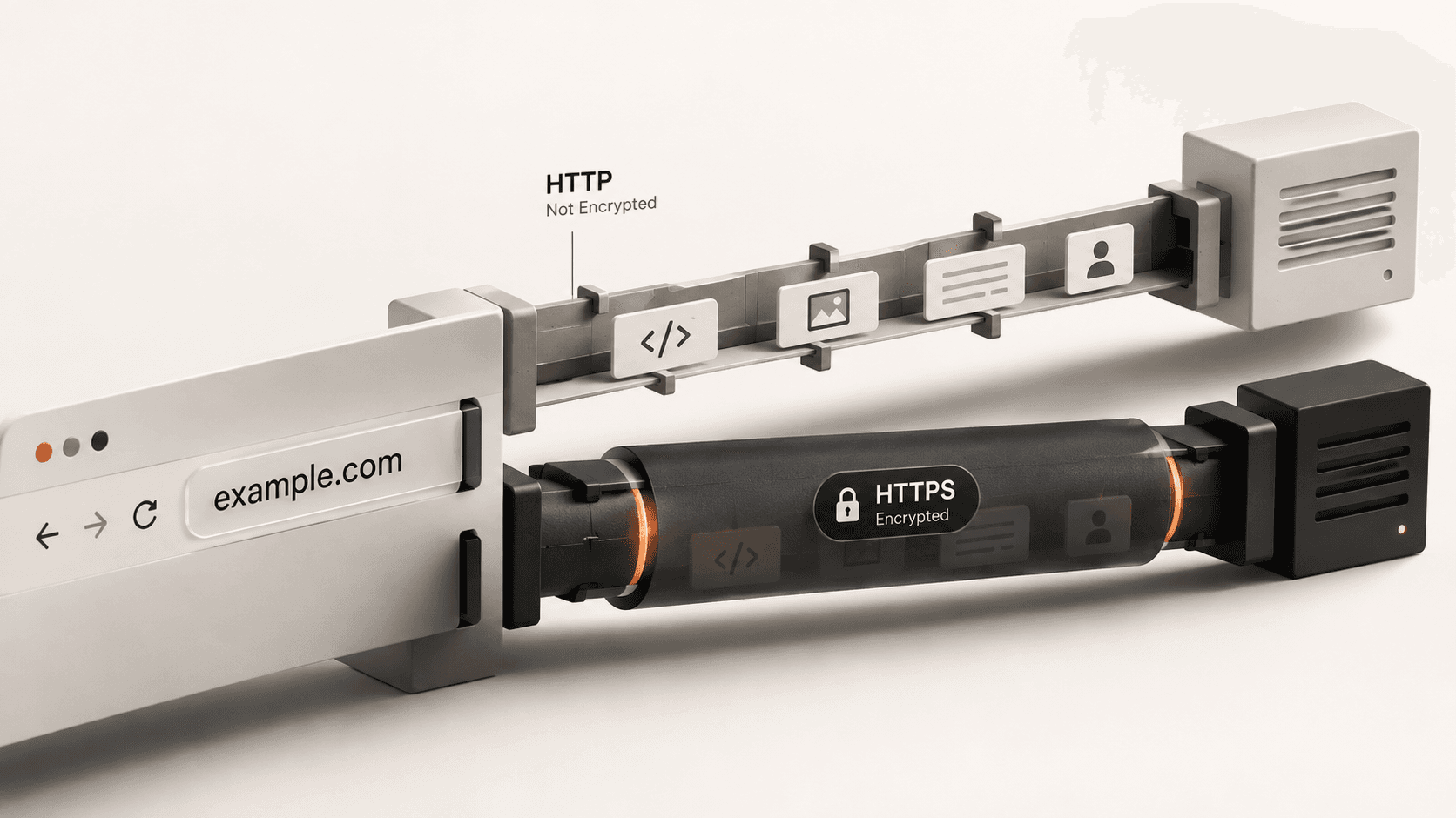 How to tell if a website is using HTTP or HTTPS